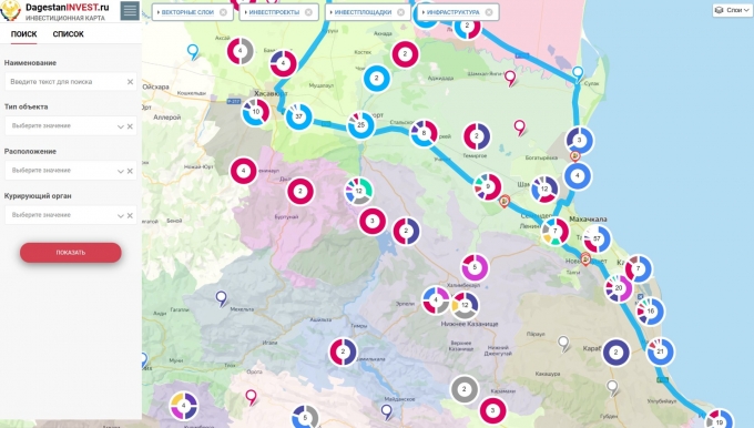Дагестан совместно с Минэкономразвития России актуализирует наполнение инвестиционной карты